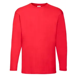Long Sleeve T-Shirt Fruit of the Loom Valueweight image-0