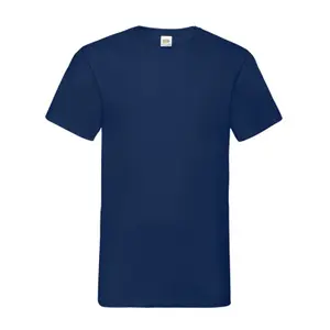 V-neck T-shirt Fruit of the Loom Valueweight image-0