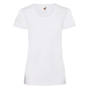 T-shirt de mulher Fruit of the Loom Valueweight