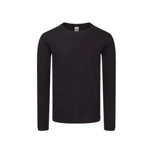 Long Sleeve T-Shirt Fruit of the Loom Iconic 150 Classic image-0