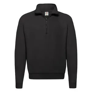 Zip-neck sweatshirt Fruit of the Loom Classic image-0