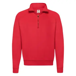 Zip-neck sweatshirt Fruit of the Loom Classic image-0