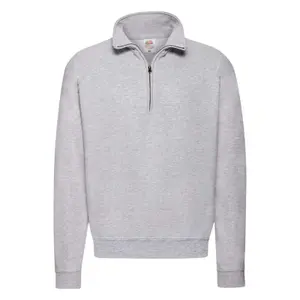 Zip-neck sweatshirt Fruit of the Loom Classic image-0