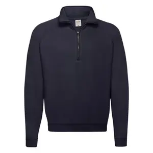 Zip-neck sweatshirt Fruit of the Loom Classic image-0