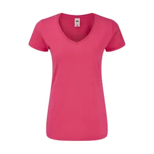 V-neck T-shirt Fruit of the Loom Iconic 150 image-0