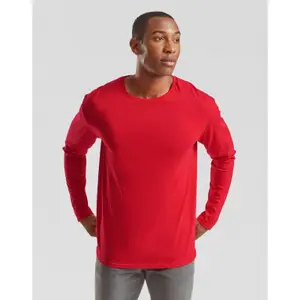 Classic long sleeve T-shirt Fruit of the Loom Iconic 150 image-1