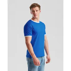 T-shirt Fruit of the Loom Ringer image-3