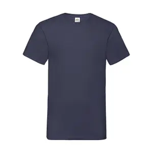 V-neck T-shirt Fruit of the Loom Valueweight image-0