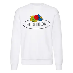 Sweatshirt Fruit of the Loom Vintage Large Logo Print image-0