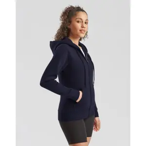 Women's hooded sweatshirt Fruit of the Loom Premium image-3