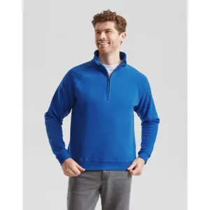 Zip-neck sweatshirt Fruit of the Loom image-1