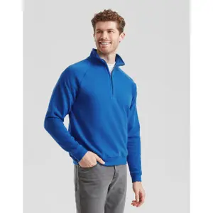 Zip-neck sweatshirt Fruit of the Loom image-3