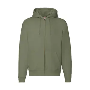 Bluza z kapturem i zamkiem błyskawicznym Fruit of the Loom Premium