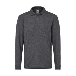 Long sleeve polo for kids Fruit of the Loom