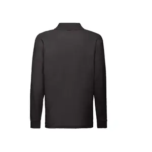 Long sleeve polo for kids Fruit of the Loom 65/35 image-2