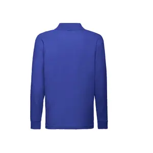 Long sleeve polo for kids Fruit of the Loom 65/35 image-1