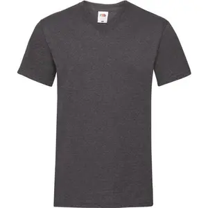 Camiseta con cuello de pico Fruit of the Loom Valueweight 6-066-0 image-0