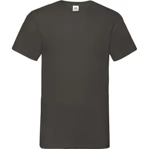 Camiseta con cuello de pico Fruit of the Loom Valueweight 6-066-0 image-0