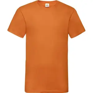 Camiseta con cuello de pico Fruit of the Loom Valueweight 6-066-0 image-0