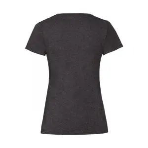 T-shirt med v-ringning för kvinnor Fruit of the Loom Valueweight 61-398-0 image-1