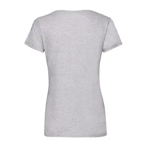 Camiseta de mujer con cuello de pico Fruit of the Loom Valueweight 6-398-0 image-1