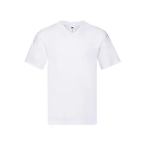 T-Shirt mit V-Ausschnitt Fruit of the Loom Original-T image-0