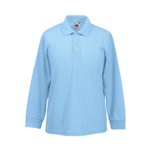 sc63201-skyblue-kinderpolo-met-lange-mouwen-fruit-of-the-loom-65-35-skyblue