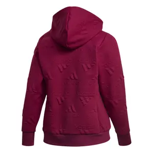 Women's hoodie adidas Aeroeady Jacquard Full-Zip Logo (Plus Size) image-5