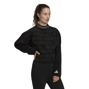 Damen-Sweatshirt adidas Knit Graphic image-1