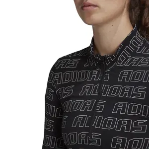Camiseta feminina adidas Stretchy Half-Zip image-6