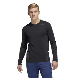Camiseta de manga larga adidas AEROREADY 3-Stripes Cold Weather image-2