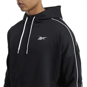 Kapuzenpullover Reebok Workout Ready Full-Zip image-3
