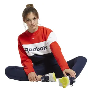 Women's tracksuit Reebok Linear Logo Crewneck image-4