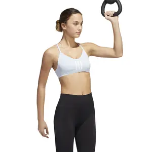 Sujetador adidas All Me 3-Stripes Mesh image-3