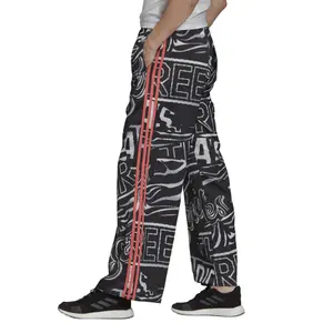 Damen Jogginghose adidas Allover Print 3-Stripes Wide image-5