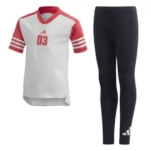Conjunto de niña adidas (Collant+T-shirt) image-0