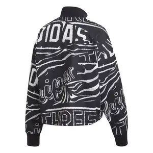 Felpa da donna adidas Allover Print Doubleknit Half-Zip image-1