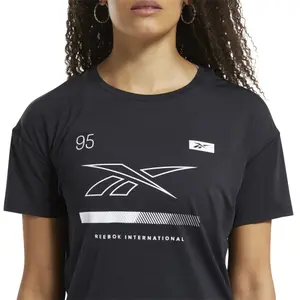 T-shirt til kvinder Reebok Activchill Graphic image-5
