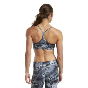 Brassière femme Reebok CrossFit® Skinny Strap Medium-Impact Taped Print image-3