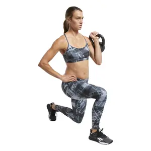 Brassière femme Reebok CrossFit® Skinny Strap Medium-Impact Taped Print image-4