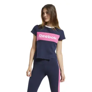 T-shirt femme Reebok Training Essentials Linear Logo Detail image-2