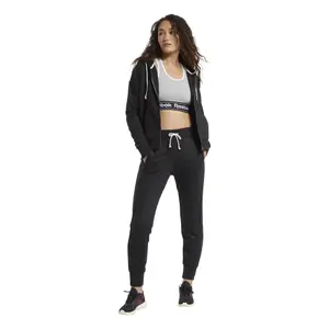 Frauen Kapuzenpullover Reebok Training Essentials Logo image-1