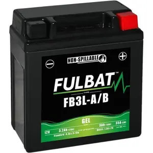 Motorcycle battery Fulbat FB3L-A/B Gel