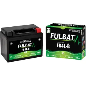 Batería Fulbat FB4L-B Gel image-1