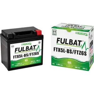 Batería Fulbat FTX5L-BS Gel image-1