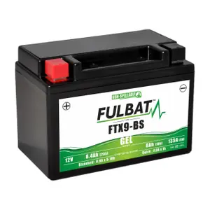 Bateria Fulbat FTX9-BS Gel image-0