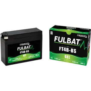Batería Fulbat YT4B-BS/FT4B-BS Gel 12V 2,3Ah image-1