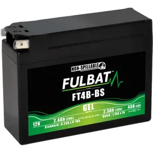 Batería Fulbat YT4B-BS/FT4B-BS Gel 12V 2,3Ah image-0