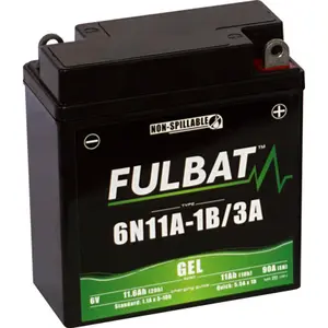Batería Fulbat 6N11A-1B/3A Gel image-0