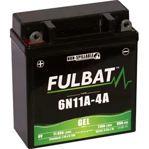 Batería Fulbat 6N11A-4A Gel image-1